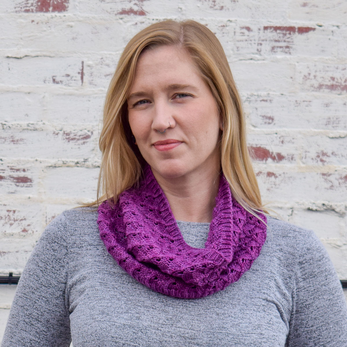 Shell Steps Cowl - PDF Knitting Pattern