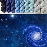 Spiral Galaxy with Quicksilver Estrellita - Cosmic Connections Set - Babette