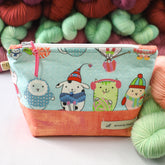 All Knit Up Knitwear Animals Project Bag - Small - Miss Babs Notions