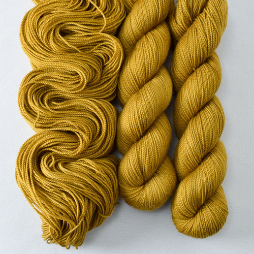 Antique Brass - Miss Babs Yummy 2-Ply superwash Merino wool yarn
