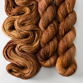 Barn Owl - Miss Babs Putnam Merino wool and nylon sock yarn