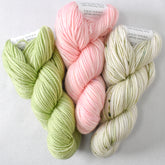 Beary Cozy Gnome Set: Spring Green, Sweet Surrender, and Green Eyed Monster - Miss Babs Toe Trio