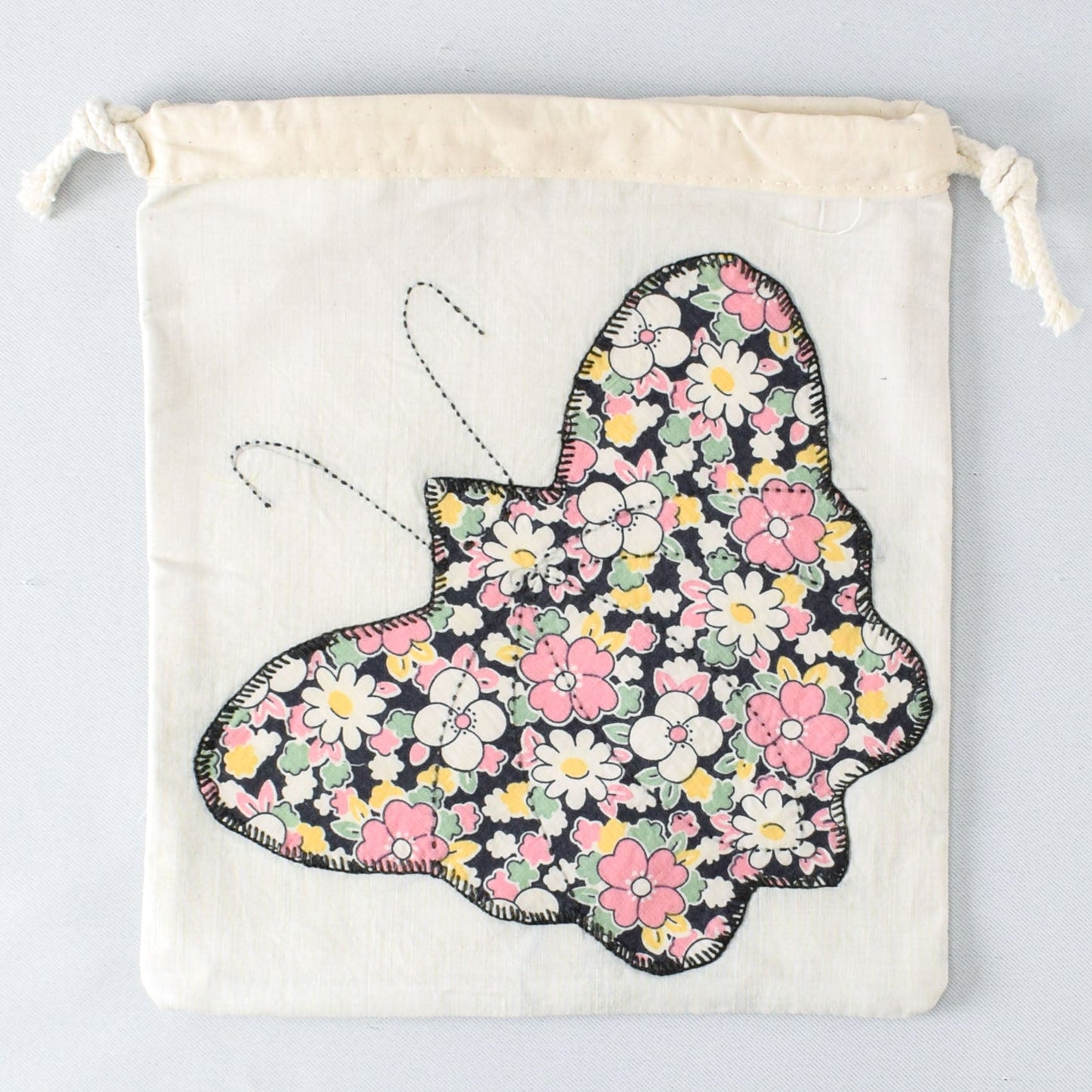 Butterfly Drawstring Pouch - BB088