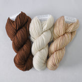 Bittersweet Chocolate, White Peppercorn, and Barnegat - Sweater Weather Mystery Gnome Set - Babette