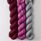 Bloodstone, Opulent and Slate - Miss Babs Yowza Mini Trio