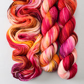 Bloomin Pansies - Miss Babs Putnam yarn