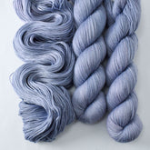 Blue Mussel - Miss Babs Tarte wool blend sock yarn