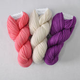 Bottle Ring, White Peppercorn, and Boysenberry - Sweater Weather Mystery Gnome Set - Babette