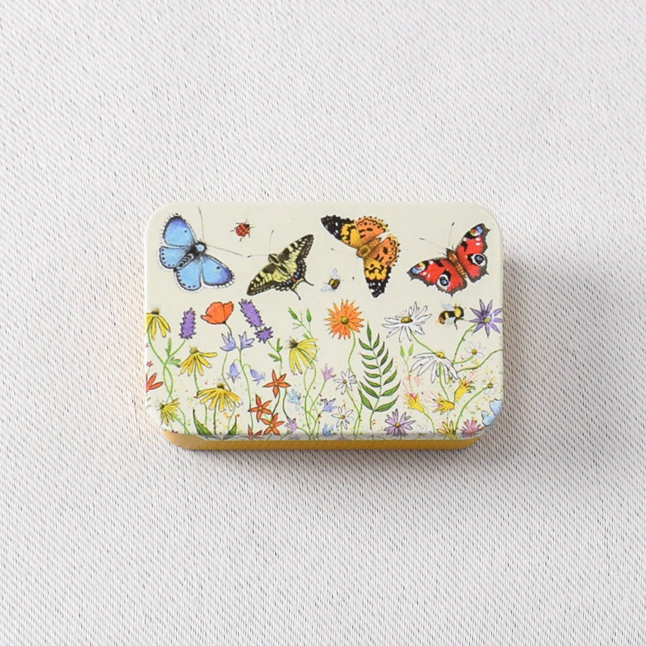 Butterflies Pocket Tin - Miss Babs notions