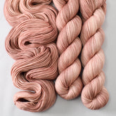 Caffe Latte Rose - Miss Babs Yummy 2-Ply superwash Merino wool yarn
