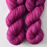 Cherry Twister - Miss Babs Yummy 2-Ply Toes superwash Merino wool yarn