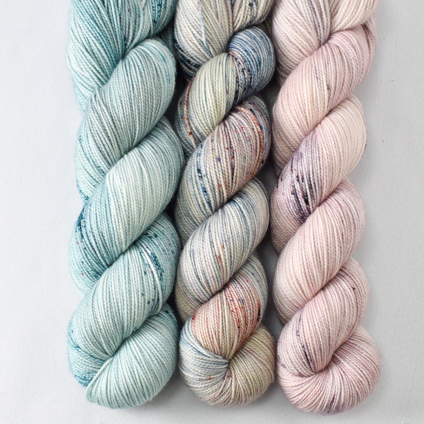 China Grove, Salt Air, and Earl Grey - Miss Babs Yummy 2-Ply Trio
