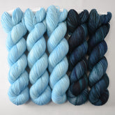 Chirp (3) and Abyss (2) - Miss Babs Yummy 2-Ply Tiny Dancer Sets