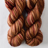 Chocolate Roses - Miss Babs Yummy 2-Ply Toes superwash Merino wool yarn