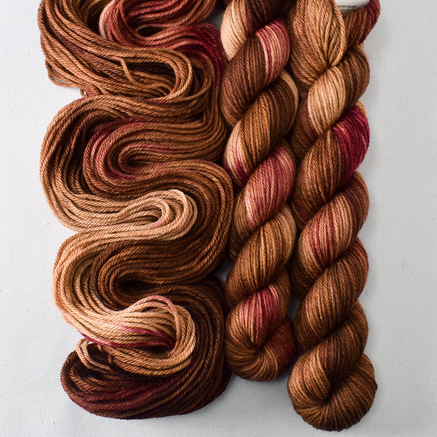 Chocolate Roses - Miss Babs Yowza Mini superwash Merino wool yarn