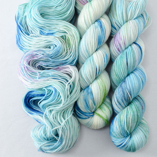 Coastal Breeze - Miss Babs Yummy 2-Ply superwash Merino wool yarn