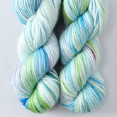 Coastal Breeze - Miss Babs Yummy 2-Ply Toes superwash Merino wool yarn