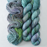 Confetti - Miss Babs Estrellita fingering weight superwash merino and Lurex yarn