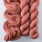 Dark Adobe - Miss Babs Yummy 2-Ply superwash Merino wool yarn