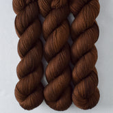 Dark Chocolate - Miss Babs Yummy 2-Ply superwash Merino wool yarn