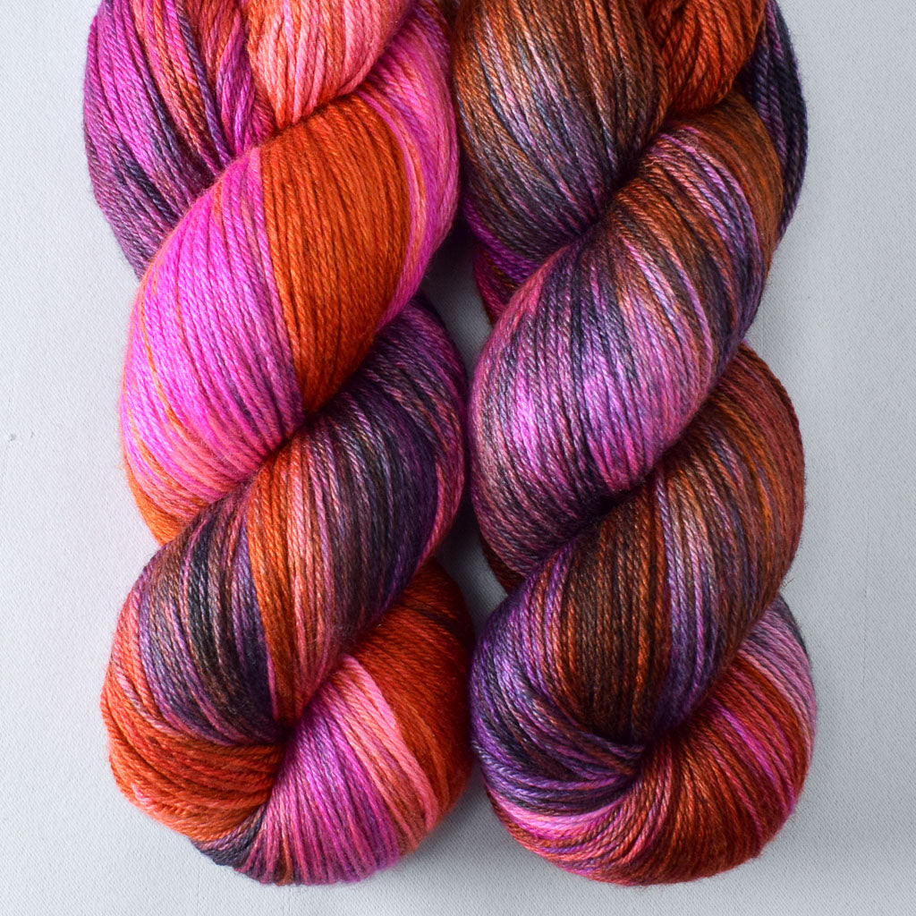 Deep Sea Jellyfish - Miss Babs Big Silk wool and silk blend yarn