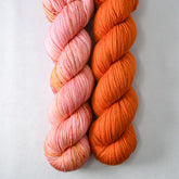 Devoted Idea and French Marigold - Miss Babs 2-Ply Duo