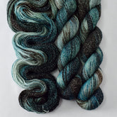 Down to Earth - Miss Babs Estrellita fingering weight superwash merino and Lurex yarn