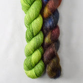Dragon's Flight Estrellita and Berlin Moonglow - Miss Babs Shiftling Shawl Set