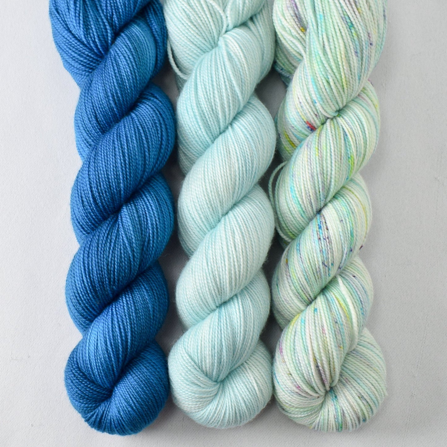 Echo, Peace and Quiet, and Under the Sea - Miss Babs Yummy 2-Ply Trio