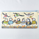 Emma Ball Woolly Puffins Long Project Bag - Miss Babs Notions