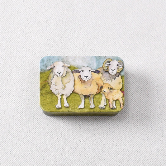 Felted Sheep Pocket Tin - Miss Babs notions