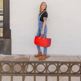 Fibres of Life Grab N Go Carry All - Poppy - Miss Babs Notions