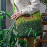 Fibres of Life Ombre Tote Bag - Forest