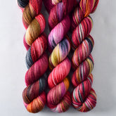 Fired Up - Miss Babs Katahdin 437 superwash BFL wool yarn