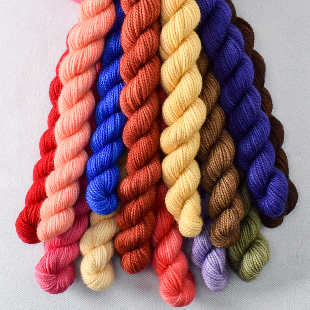Festive Yarn Choices 2023 - Fingering Weight - Garden Memory