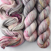 Ghoul Skool - Miss Babs Laurel Falls Shaniko Merino wool yarn