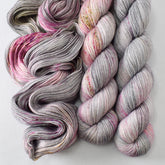 Ghoul Skool - Miss Babs Tarte wool blend sock yarn