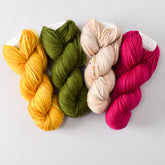 Gnandad's Adventure Set: Curcuma, Terrapin Station, Paw Prints, and Dark Cassiopeia - Miss Babs Toe Quartet