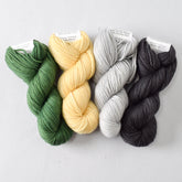 Gnandad's Adventure Set: Fraser, Wheaten, Quicksilver, and Pitch - Miss Babs Toe Quartet