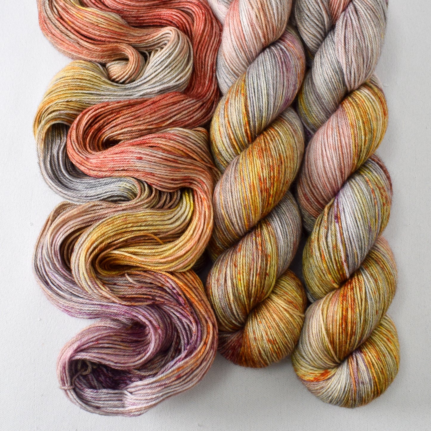 Harvest Plenty - Miss Babs Tarte wool blend sock yarn