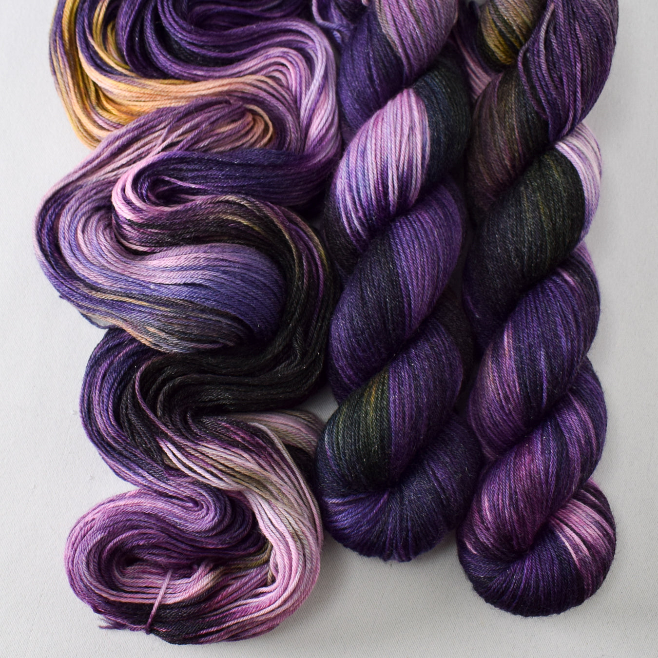 Irises - Miss Babs Tarte yarn