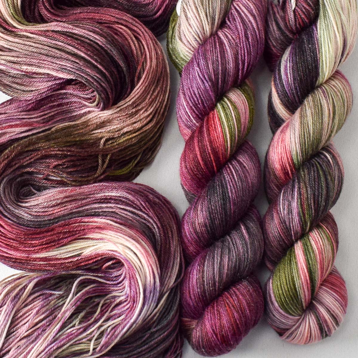 Land of the Sky - Miss Babs Tarte wool blend sock yarn