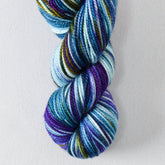 Laser Light Show - Miss Babs Yummy 2-Ply Toes superwash Merino wool yarn