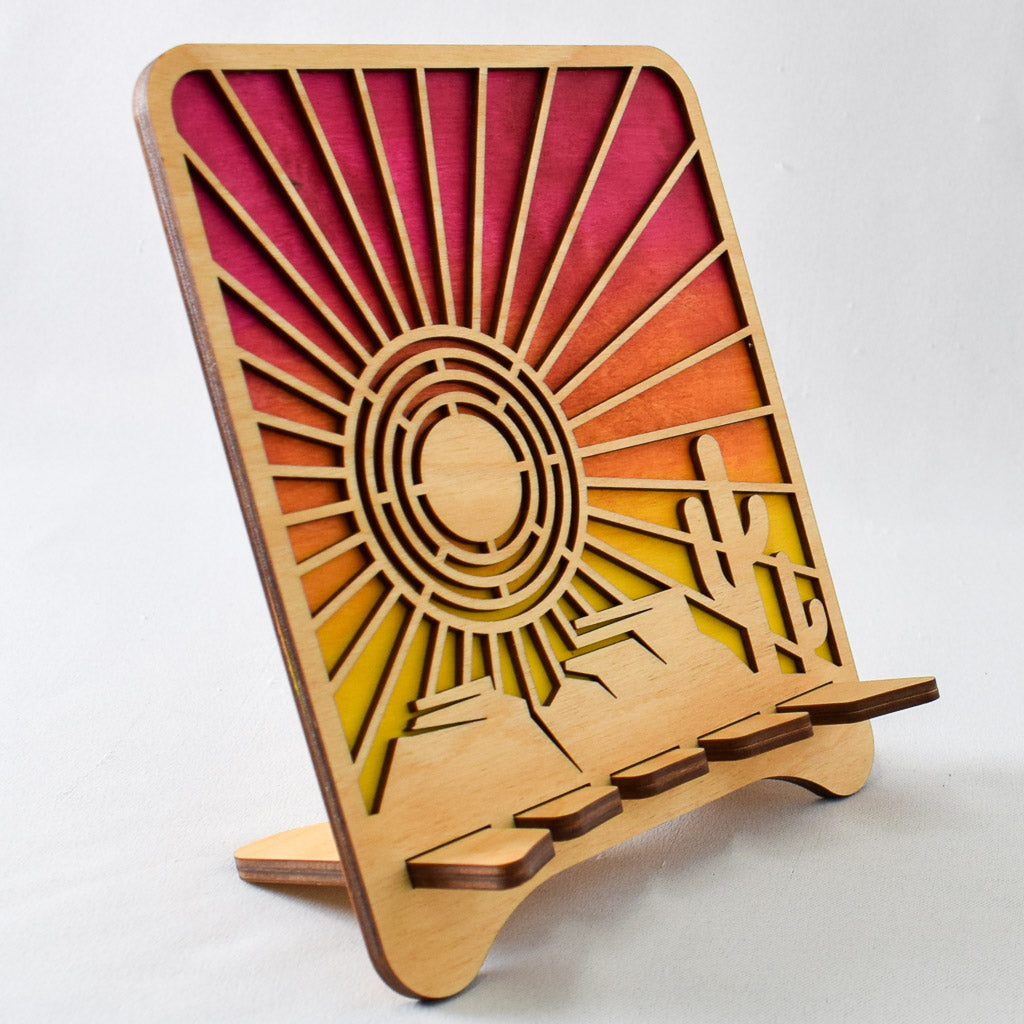 Lemonwood Sunrise Tablet Stand