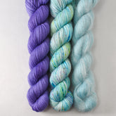 Light Clematis, Under the Sea, and Beach Chair - Miss Babs Pillowy Cowl Set