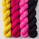 Long Walk, Floyd, Caph, and Blackbird - Miss Babs Yummy 2-Ply Quartet