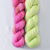 Make Believe, Spring Green - 2-Ply Duo - Babette