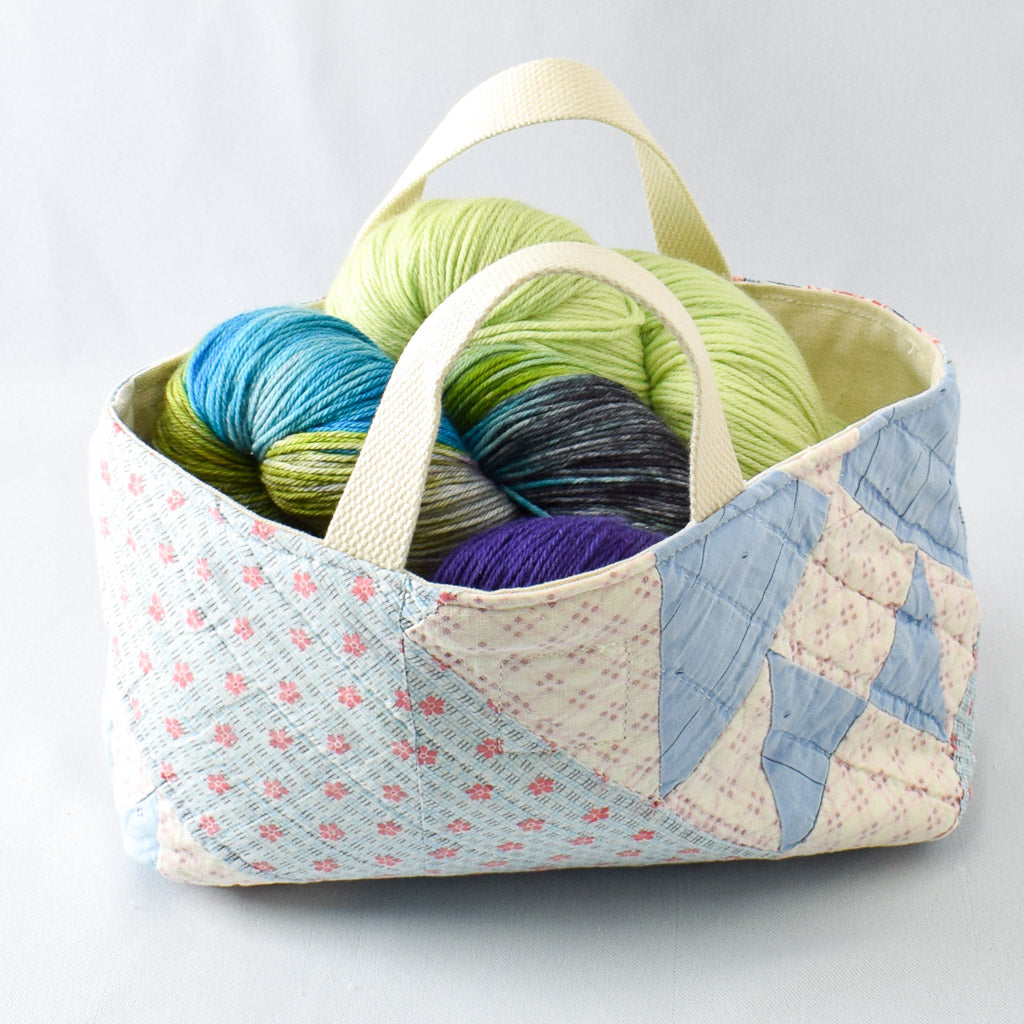 Gingham Broken Dishes Maker Caddy - MCL_BKDS_GH
