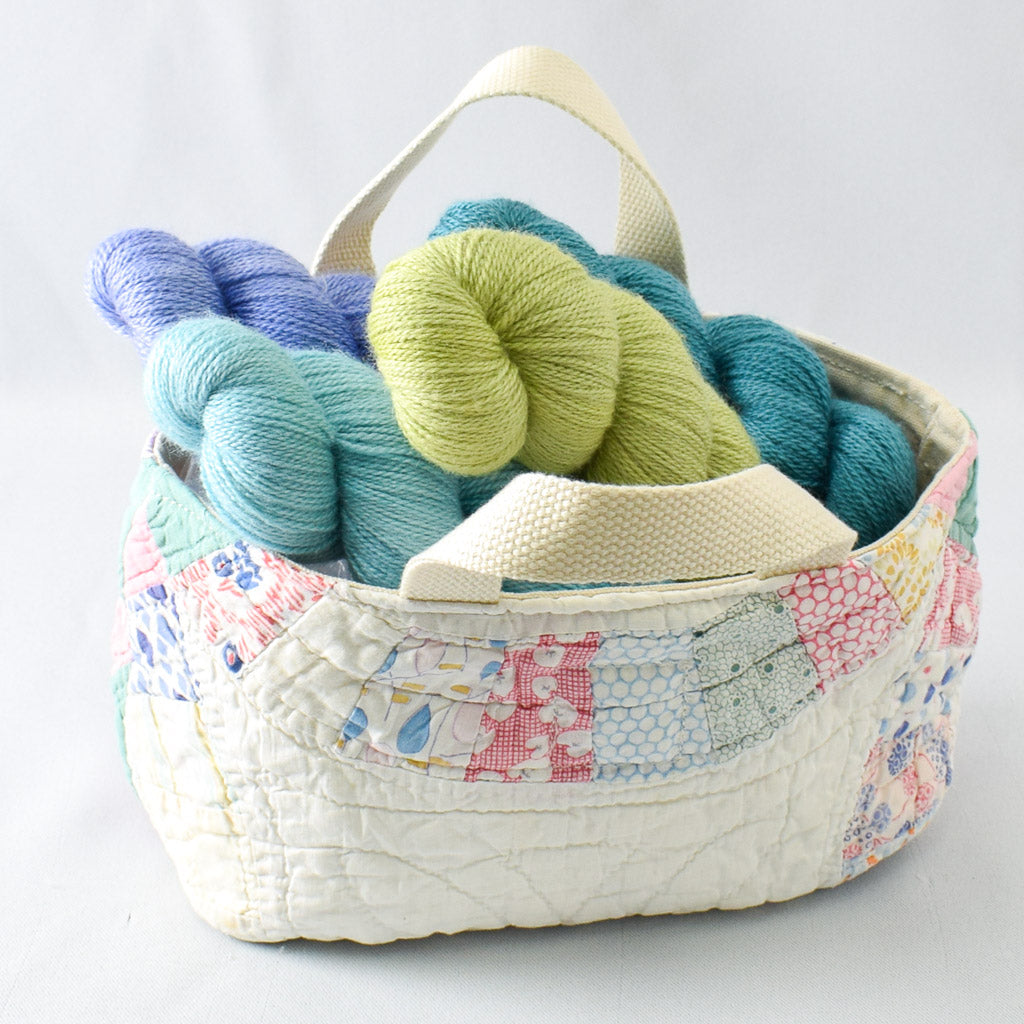 Pink And Green Double Wedding Ring Maker Caddy - Medium - MCM_DBWR_GnPK2