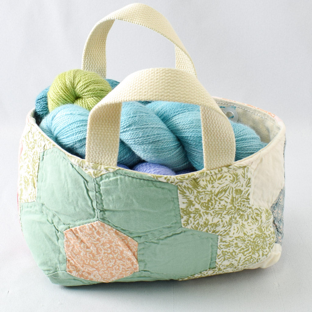 Mod Grandma's Flower Garden Green Maker Caddy - Medium - MCM_GMFG_MOD1